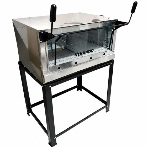 Forno Industrial a Gás Inox FIRI90 Roma Venâncio
