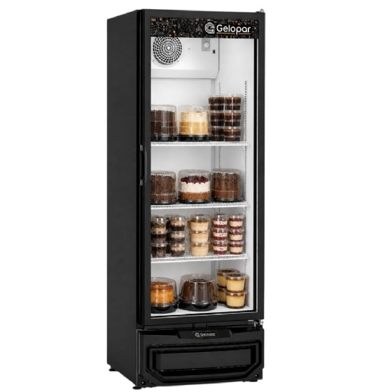 Refrigerador Expositor Vertical 410 Litros Gelopar Linha Turmalina GPTU-40 EL/PR/127v