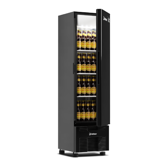 Cervejeira Imbera 244 Litros Porta Cega Preta CCV144 220v