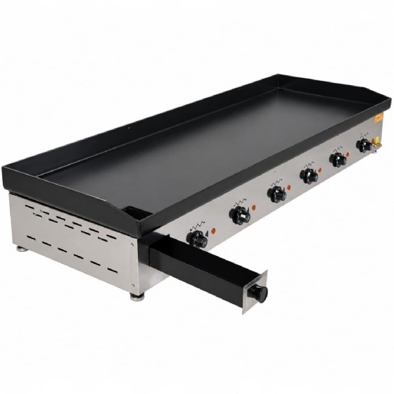 Chapa Elétrica 140cm Inox Venâncio 6,35mm de Espessura CE140 220v
