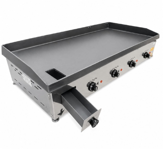 Chapa Elétrica 100cm Inox Venâncio 6,35mm de Espessura CE100 220v