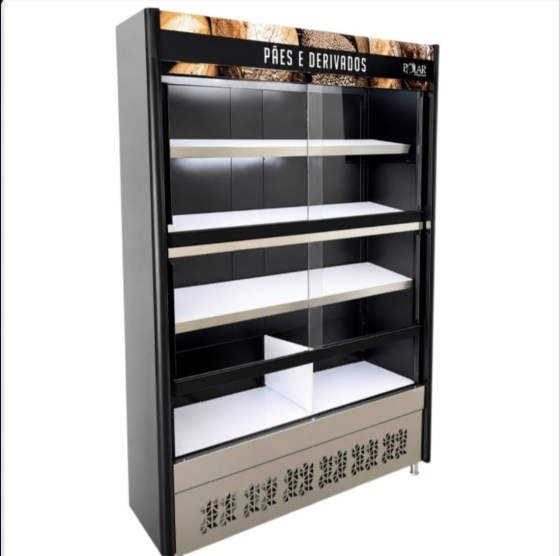 Vitrine Natural de Padaria 1,40M Polar MVAPS-140