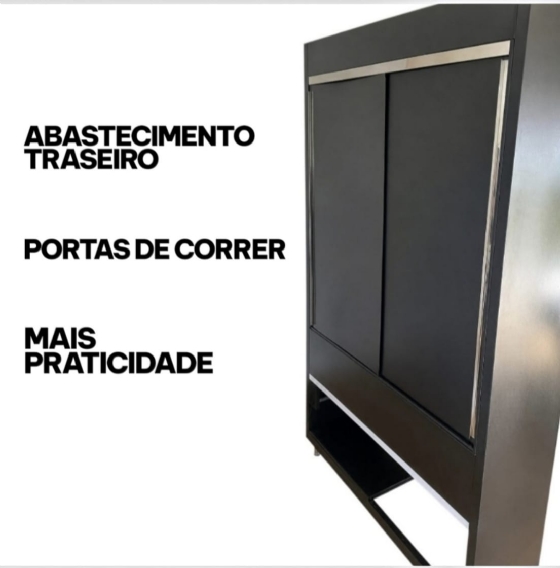 Vitrine Natural de Padaria 1,40M Polar MVAPS-140
