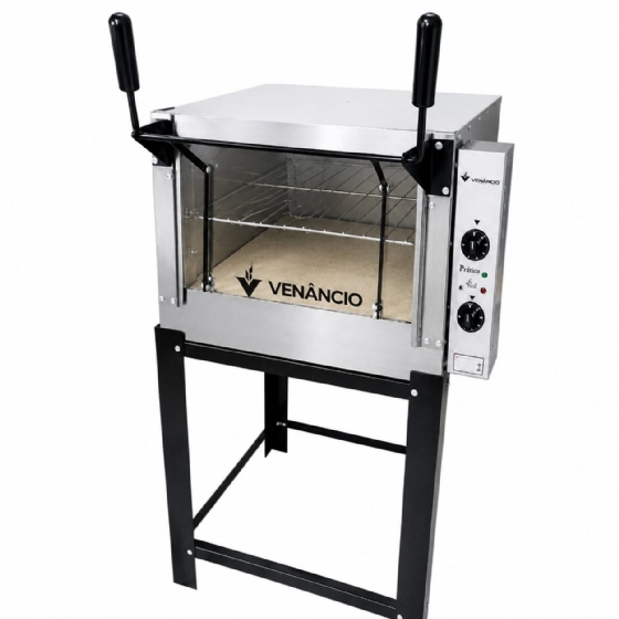 Forno Industrial Elétrico Inox Roma Venâncio FERI60 220v