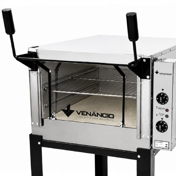 Forno Industrial Elétrico Inox Roma Venâncio FERI60 220v