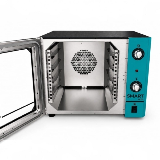 Forno Convector Smart Basic Elétrico Venâncio 4 Esteiras Azul Turquesa FCSB4E 220v