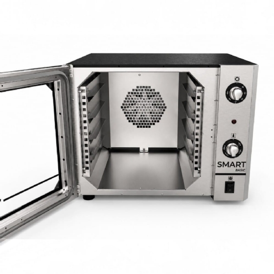 Forno Convector Smart Basic Elétrico Venâncio 4 Esteiras Preto FCSB4E 220v