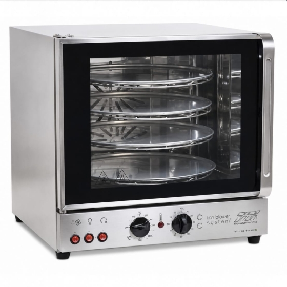 Forno Elétrico Rotativo Titã FGE RACK 4B 220v