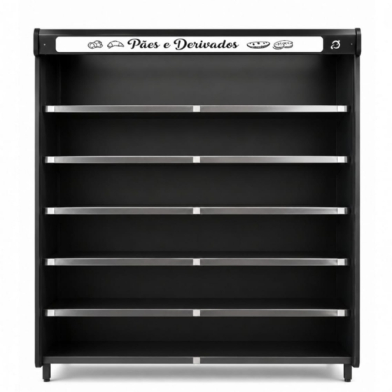 Vitrine Natural de Padaria 1,90M Polar VASCAP-190