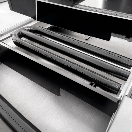Chapa A Gás 120cm de Mesa Linha Prime Venâncio 8mm de Espessura PCM120G-ME