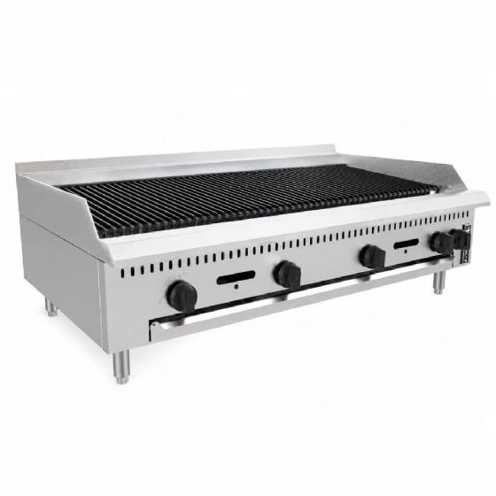 Char broiler de Mesa a gás 120cm Linha Prime Venâncio PCG120G-ME