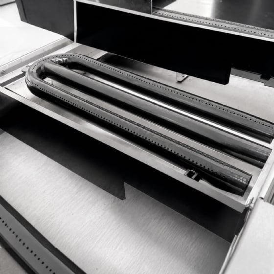 Chapa A Gás 60cm de Mesa Linha Prime Venâncio 8mm de Espessura PCM060G-ME