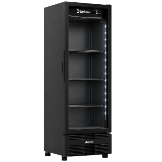 Cervejeira Imbera 569 Litros Porta de Vidro FULL BLACK CCV355 127v