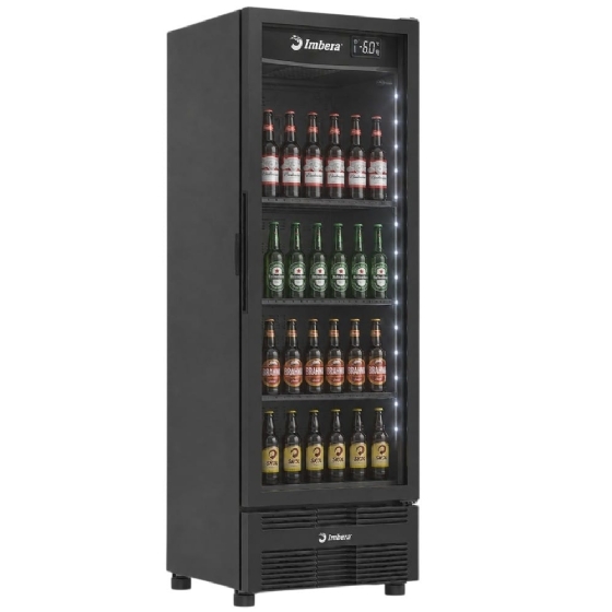 Cervejeira Imbera 569 Litros Porta de Vidro FULL BLACK CCV355 Bivolt Inverter