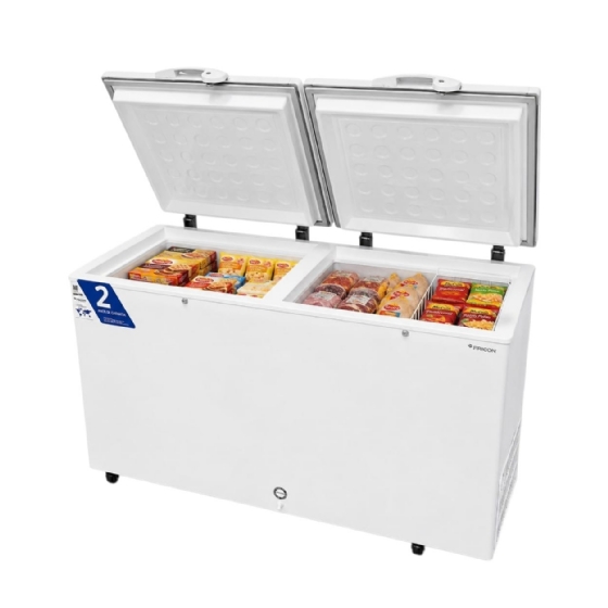 Freezer Horizontal Fricon 2 Portas Dupla Ação 411L HCED 411 C - 220V