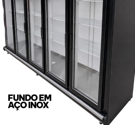 Cervejeira Comercial 03 Portas de Vidro 1473L Polofrio 2417- 220v