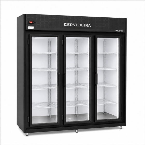 Cervejeira Comercial 03 Portas de Vidro 1473L Polofrio 2417- 220v