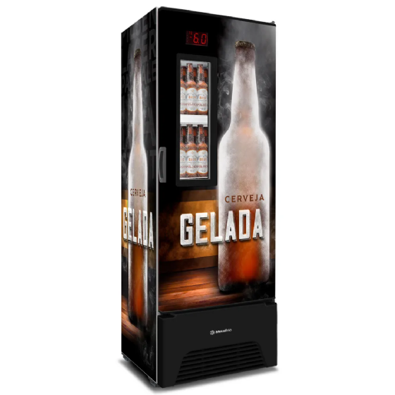 Cervejeira Metalfrio 574 Litros Adesivada Com Visor VN50AF 220V