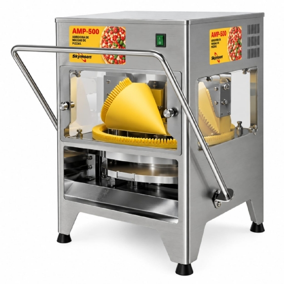 Abridora de Massa De Pizza Motor 0,5CV Skymsen AMP-500-220v