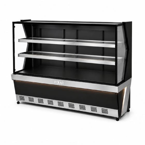 Vitrine Refrigerada Polar 1,50M Preto Linha 7 L7VR-1501 127v