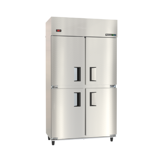 Geladeira Comercial 4 Portas Inox 680 Litros Venâncio Eco Compact MCECV4P 220v