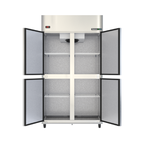 Geladeira Comercial 4 Portas Inox 680 Litros Venâncio Eco Compact MCECV4P 220v