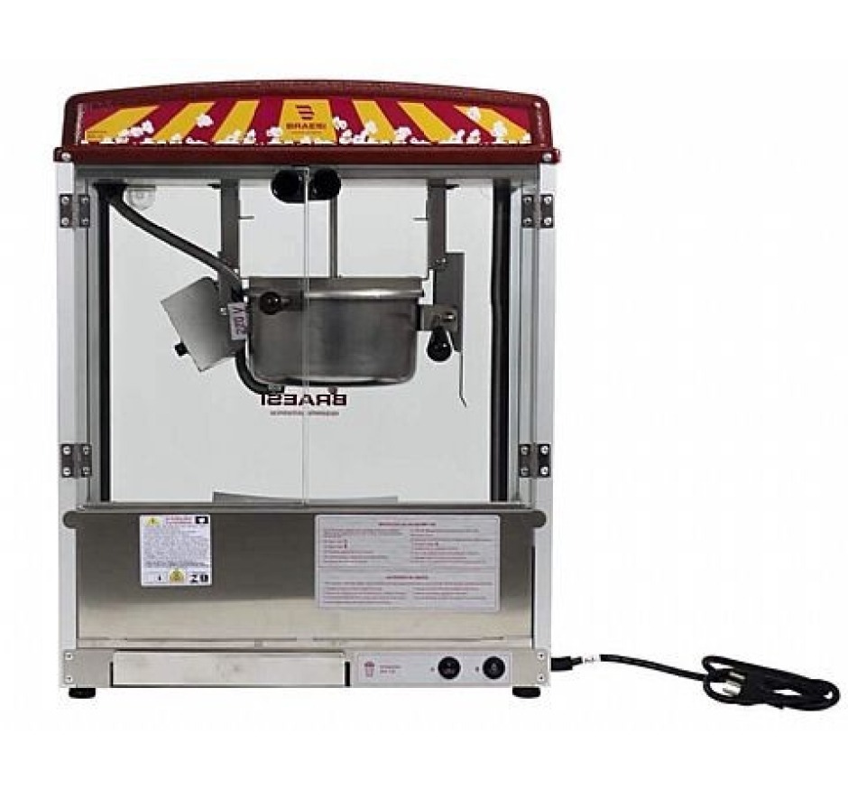 Máquina Pipoqueira Braesi Inox BMP-150-220v