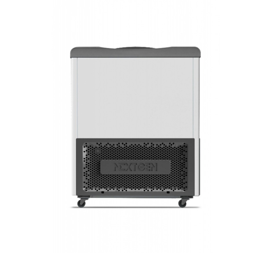 Freezer Horizontal Metalfrio 505 Litros tampa de vidro Supra Branco NF55SB-127V