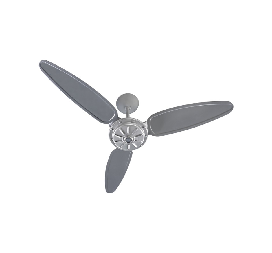 Ventilador de Teto Comercial Cinza 3 Pás 130W Classe A Ventisol 220v
