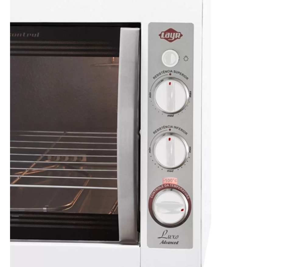 Forno Elétrico Luxo Clean Layr Advanced Autolimpante 46 Litros 2400W 127v