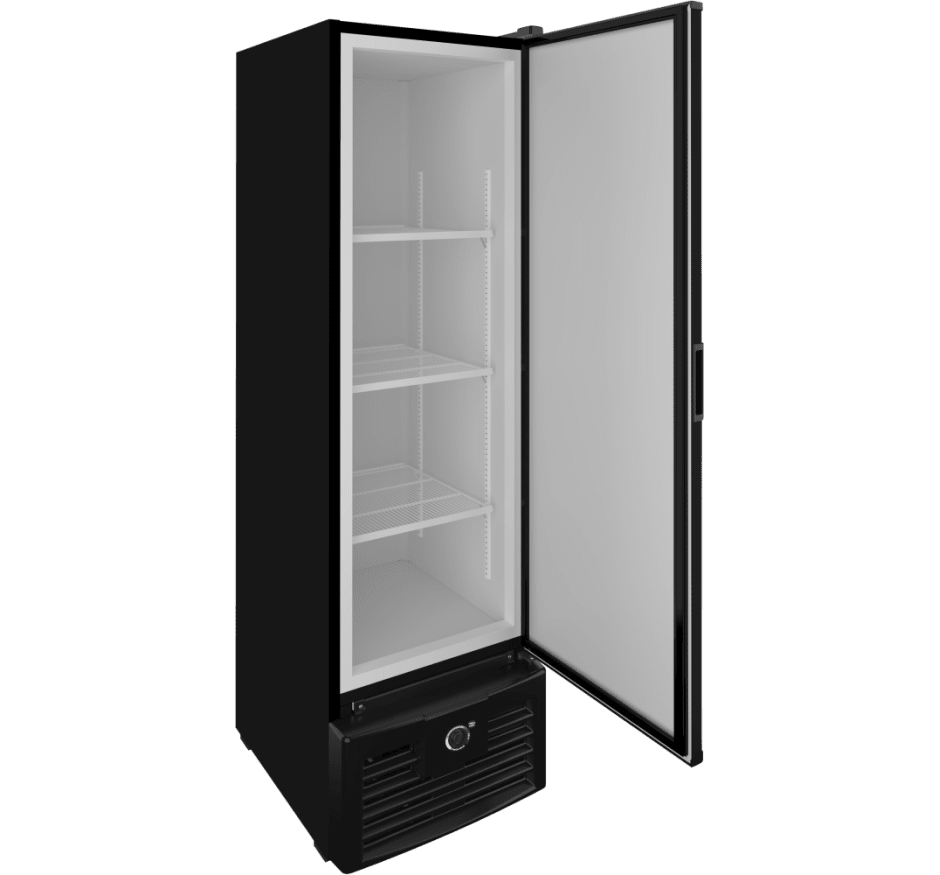 Freezer Vertical Tripla Ação 284 Litros Fricon Porta Cega Preto VCET 284C-127v