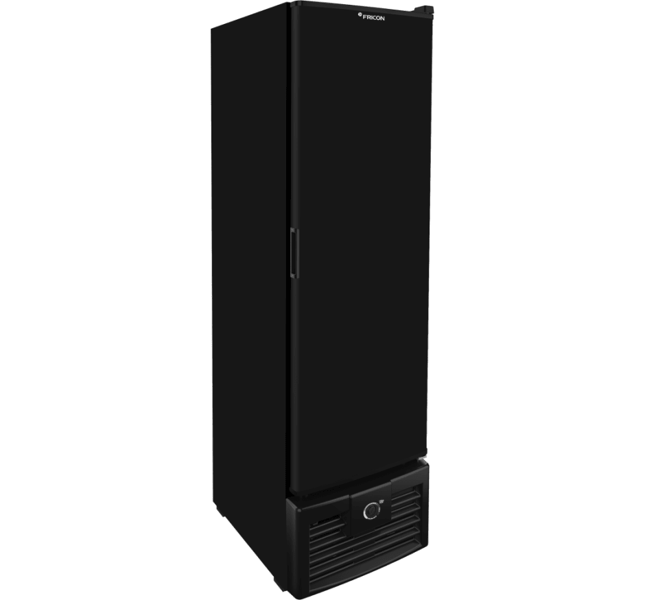 Freezer Vertical Tripla Ação 284 Litros Fricon Porta Cega Preto VCET 284C-220v