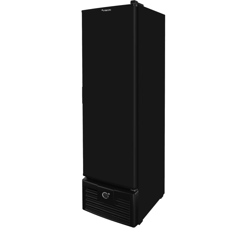 Freezer Vertical Tripla Ação 284 Litros Fricon Porta Cega Preto VCET 284C-220v