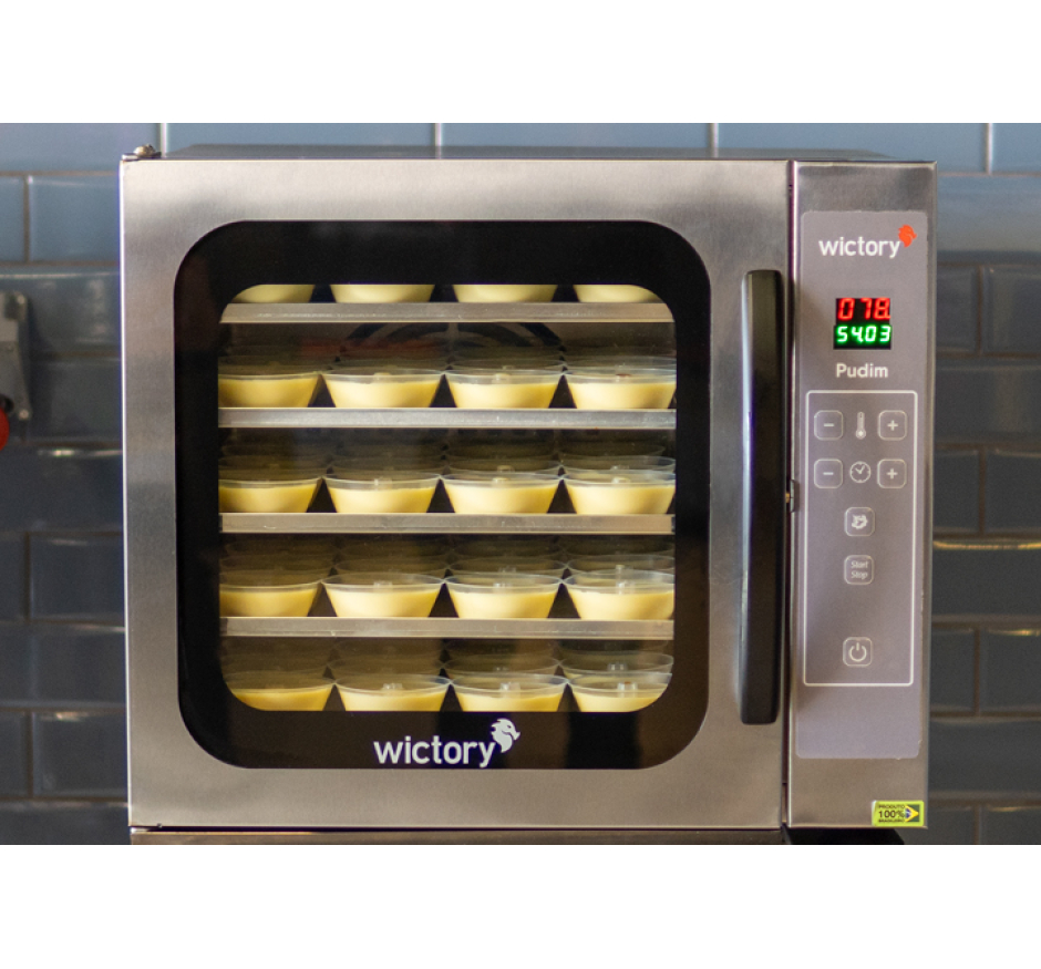 Forno Elétrico Convector Para Pudins Wictory com 5 Assadeiras WCPP-535 220V