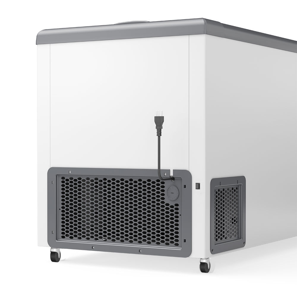 Freezer Horizontal Gelopar Tampa de Vidro 395L GHD-400 CZ 220v