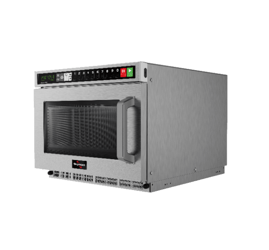 Forno Micro-Ondas Comercial HEATRON 17L Total Inox 1.800W Duplo Magnetron MW1800D Skymsen 220v