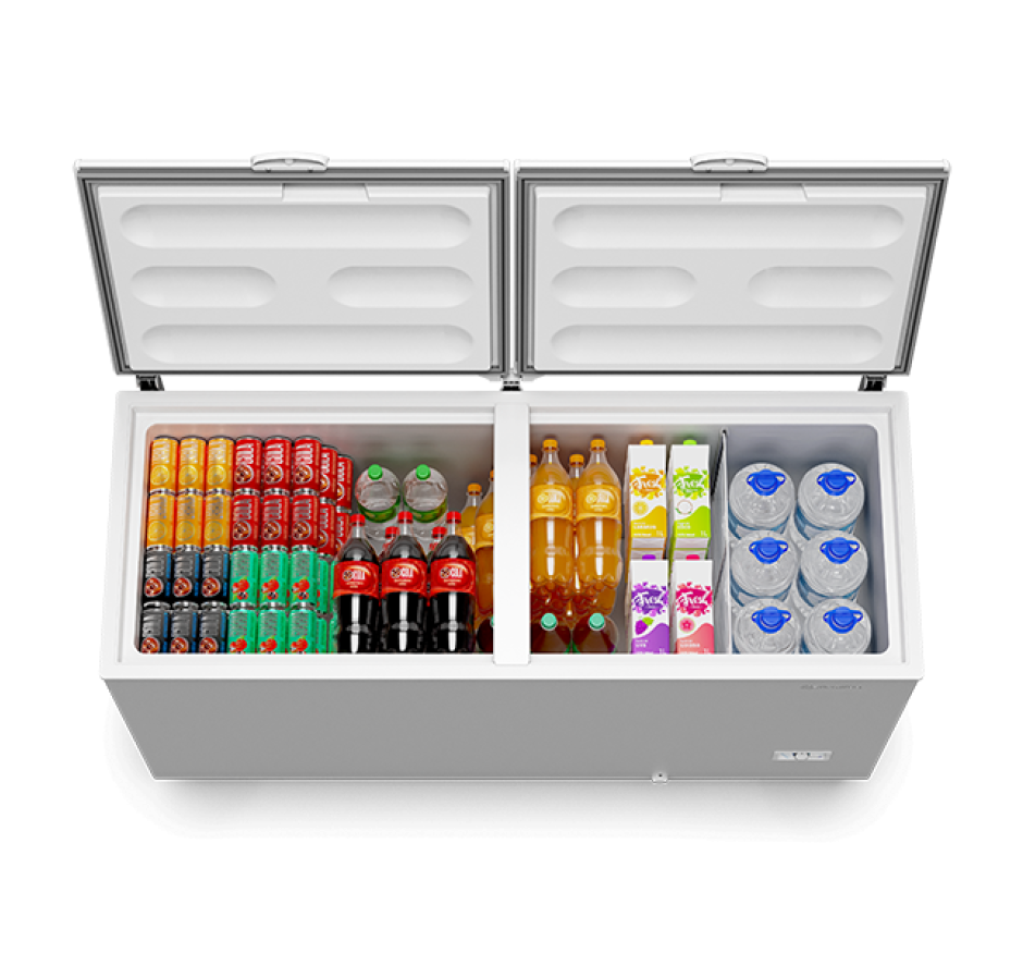 Freezer Horizontal Dupla Ação 546L Metalfrio Bivolt Inverter DA550IFT01