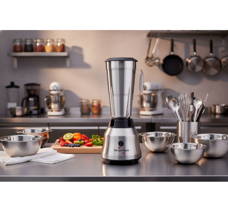 Liquidificador Industrial Skymsen 2 Litros Inox Copo Monobloco TA2 220V
