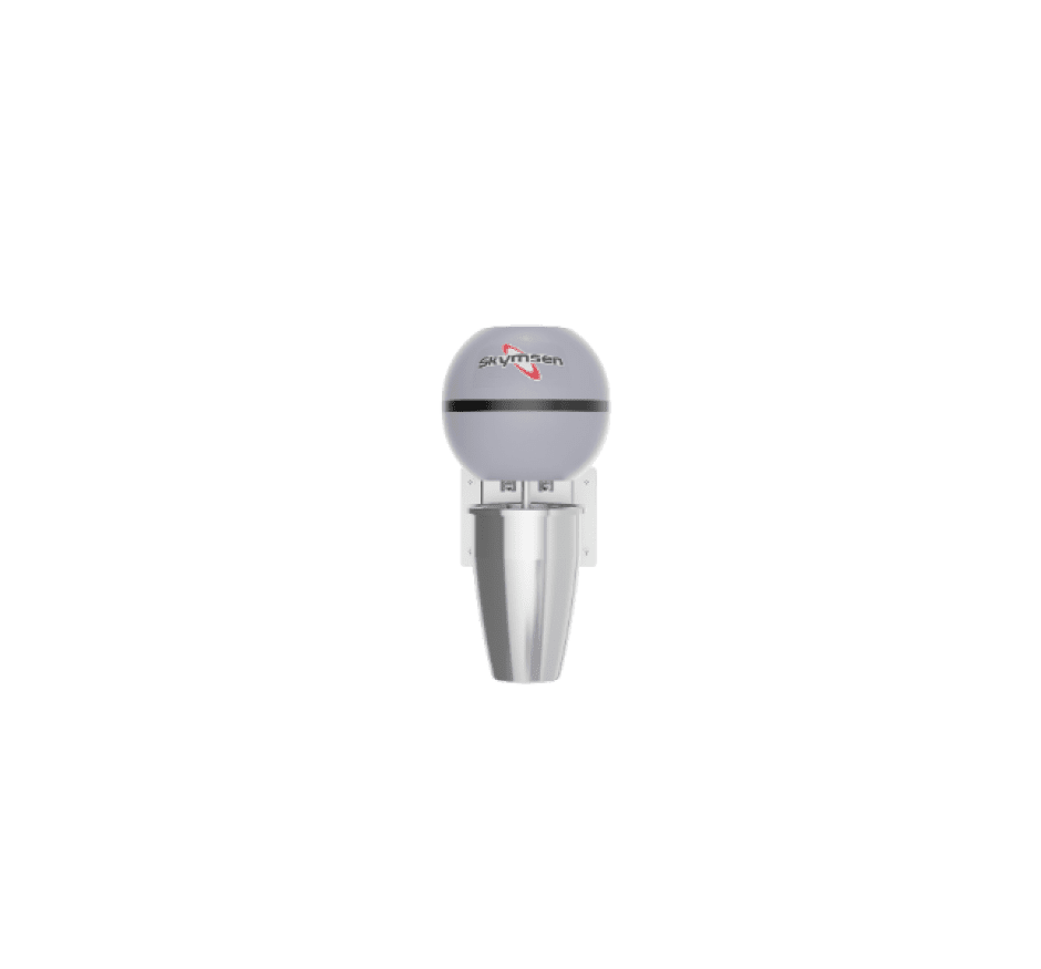 Batedor de Milk Shake De Parede Copo Inox 1 Haste Skymsen BMS-P-127v