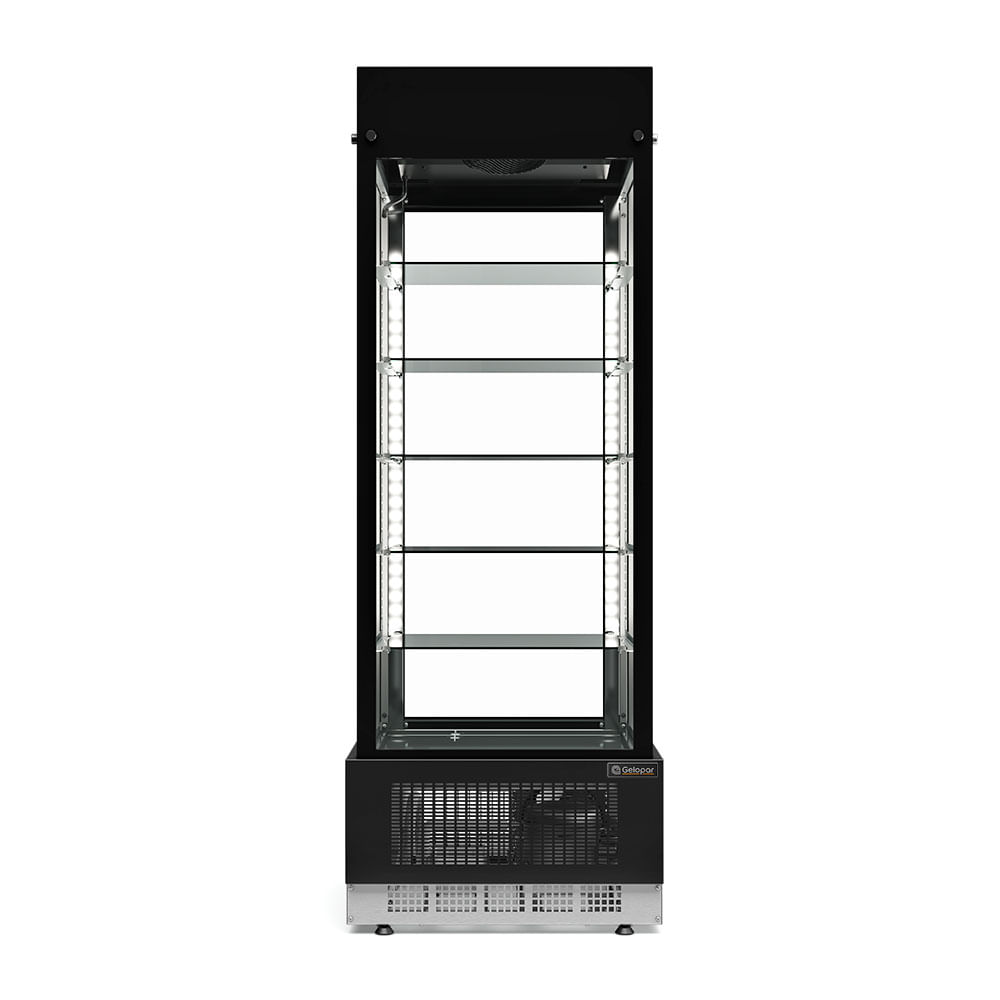 Vitrine Refrigerada Fixa Gelopar Para Carnes e Bolos GEVF-075 PR-220v