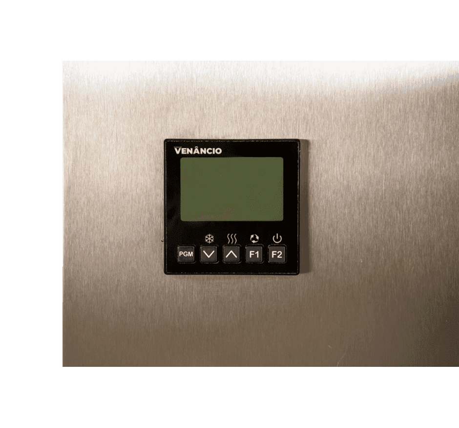Câmara Climática Para 500 Pães Venâncio Inox VAF20T 220v