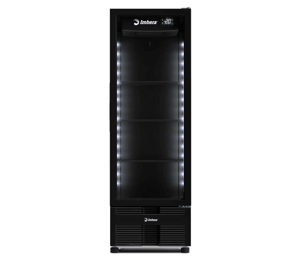 Cervejeira Imbera 569 Litros Porta de Vidro FULL BLACK CCV355 127v