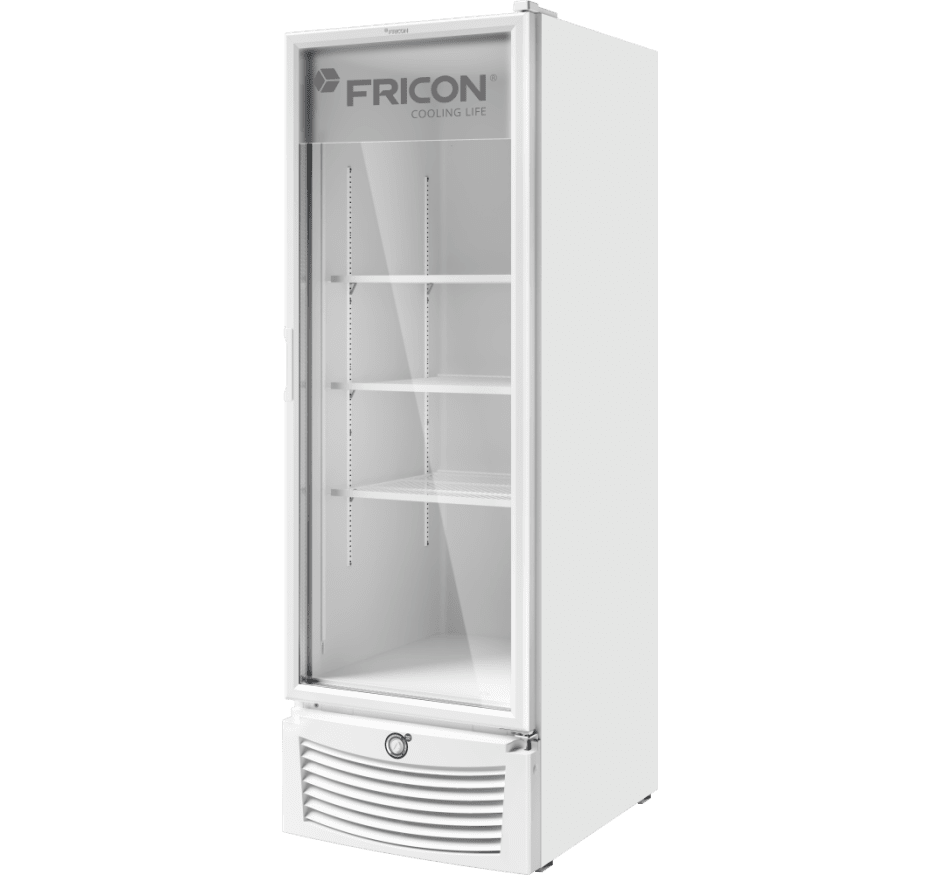 Freezer Vertical Tripla Ação 569 Litros Fricon Porta De Vidro Branco VCET 569V 220v
