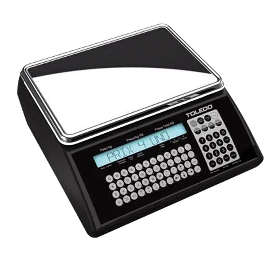 Balança Etiquetadora Toledo Prix 4 Uno 32Kg Wi Fi/Ethernet P400154