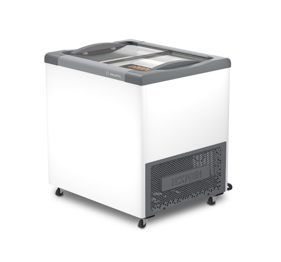 Freezer Horizontal 185 Litros tampa de vidro Metalfrio Supra Branco NF20SB 220V