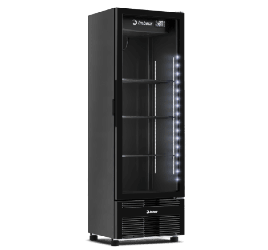 Cervejeira Imbera 454 Litros Porta De Vidro FULL BLACK CCV315 127V