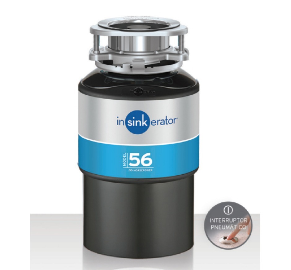 Triturador de Resíduos Alimentares Insinkerator Modelo 56 0,55HP 127V