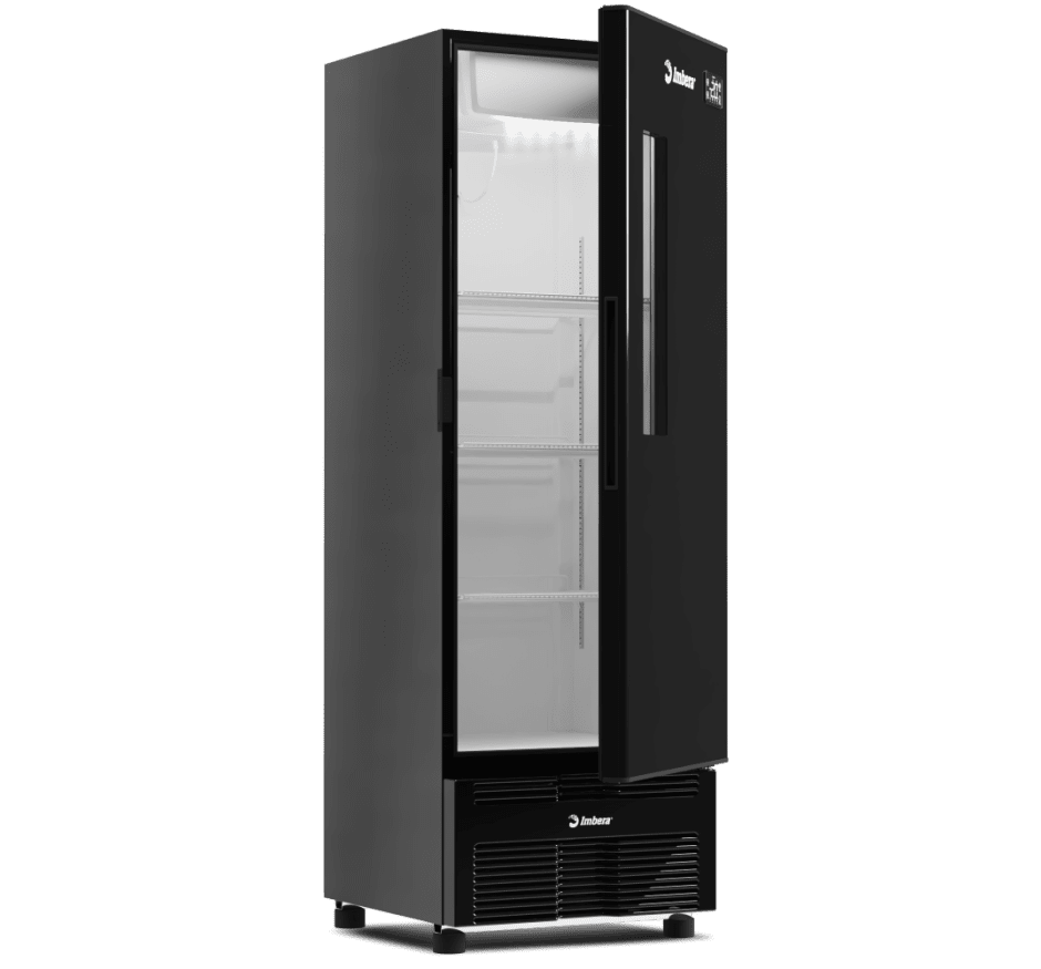 Cervejeira Imbera 569 Litros Porta Window Preta CCV355-127V