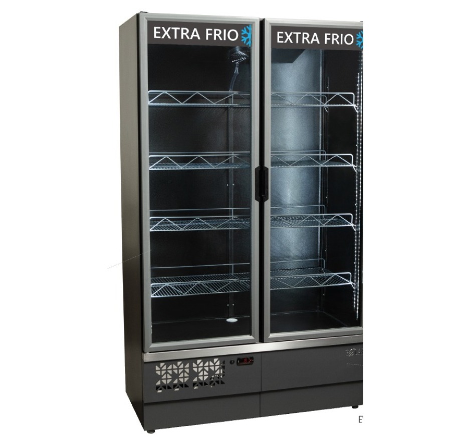Expositor Vertical Refrigerado Polar 2 Portas Extra Frio EVPEF115 220V