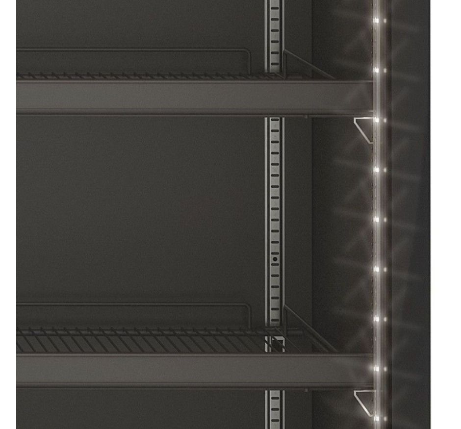 Refrigerador Expositor Vertical 957 Litros Gelopar Linha Carbono GCBC-950/CB/PR/220v